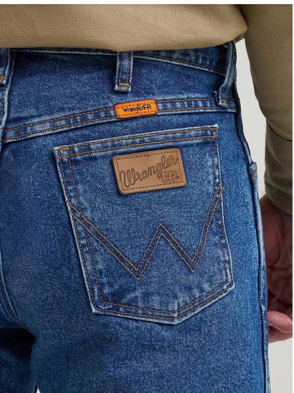 Wrangler 13 Original FR Flame Resistant Jeans Men Size 38x32 FR13MWZ Cowboy Cut